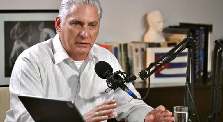 diaz canel despacho anuncio podcast