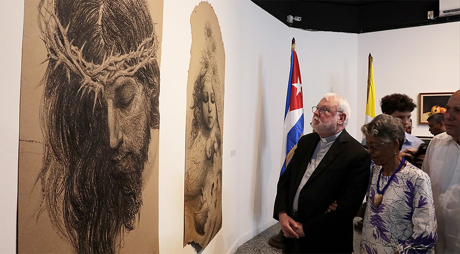 expo galeria habana arte cubano vaticano gallagher 5jun25