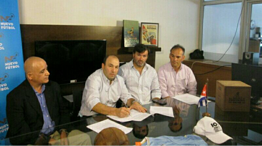 Nuevo Fútbol Uruguay: con grandes expectativas en próxima visita a Cuba Nuevo Fútbol Uruguay: con grandes expectativas en próxima visita a Cuba