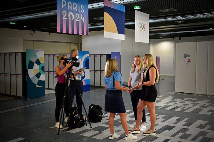 El Palacio de Congresos al servicio de la prensa olímpica