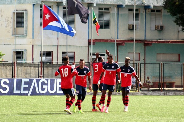 La selección cubana de fútbol