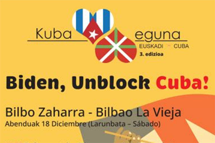  País Vasco celebrará Día de Cuba