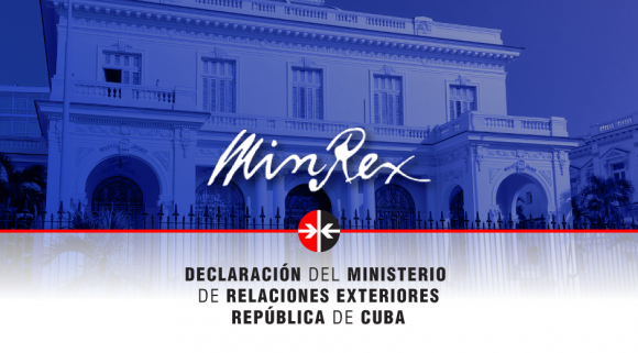 Declaración del MINREX