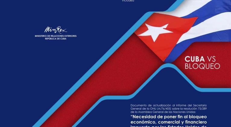  Informe de Cuba sobre los efectos del bloqueo económico