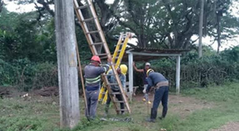 recuperación eléctrica en Granma recuperación eléctrica en Granma