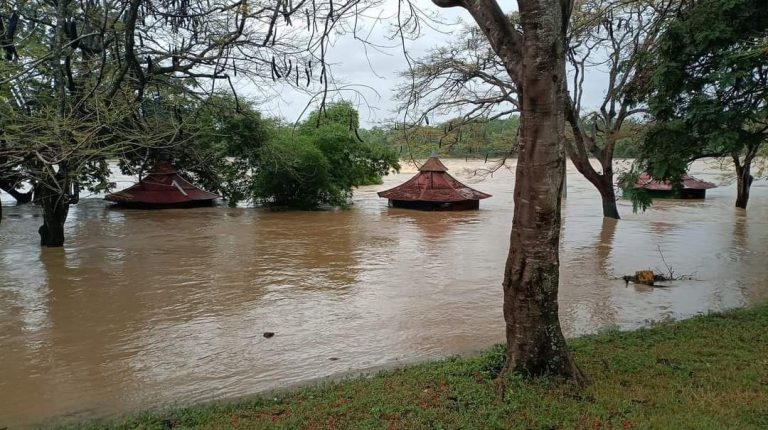 Lluvias en el oriente de Cuba