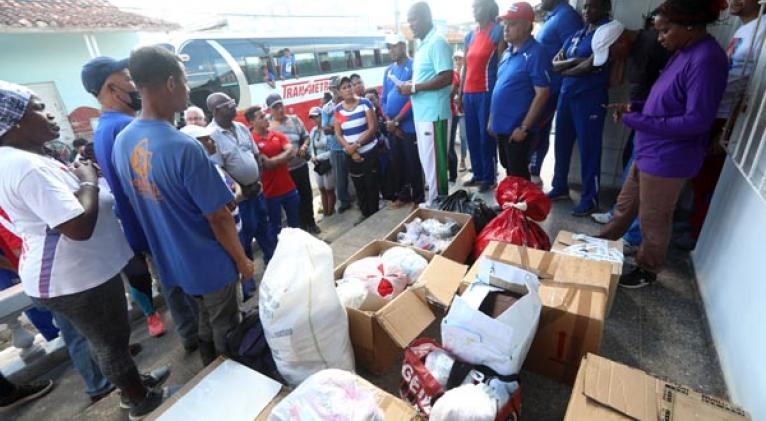 Campeones de la solidaridad llegaron a Pinar del Río