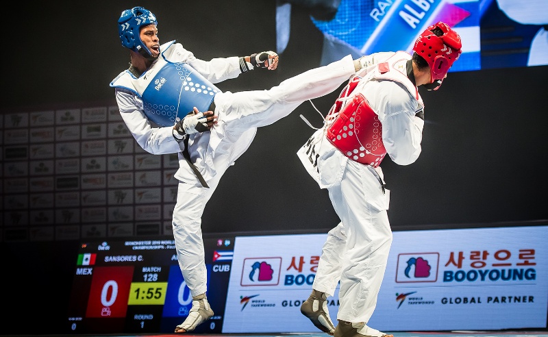 Rafael Alba es el único representante olímpico del taekwondo cubano. Foto: MT.