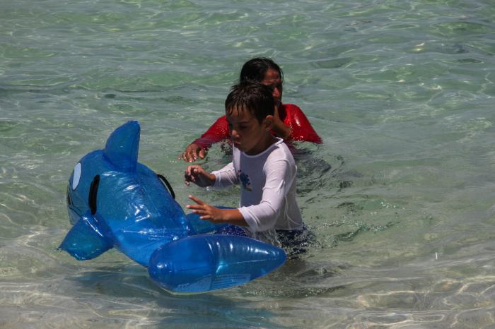 Niños en la playa