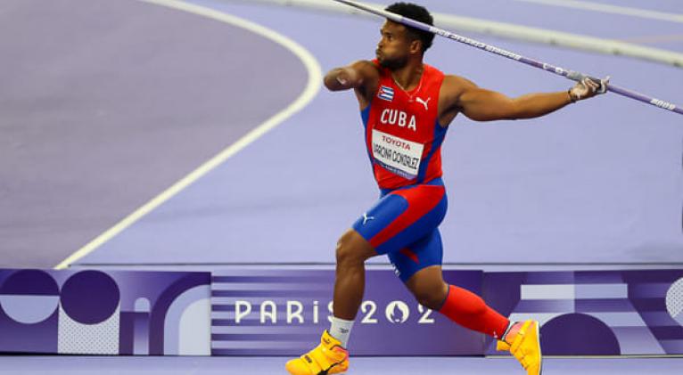 Jabalinista Varona aporta a Cuba tercer oro en Paralímpicos de París