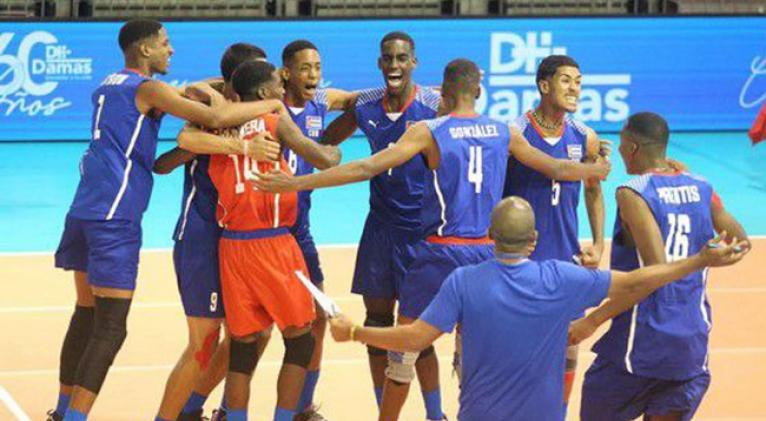 Equipo masculino sub 19 de Cuba