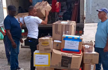 Donativos para Holguín