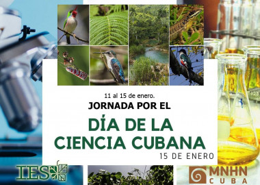 Celebrará Museo de Historia Natural, Día de la Ciencia Cubana