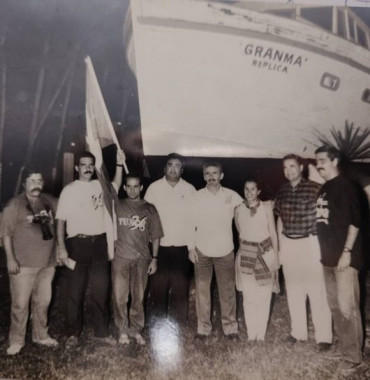Fotografía de Juvenal Balán, 25 de noviembre de 1992, Tuxpan, México.