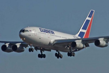 Avión de Cubana de Aviación