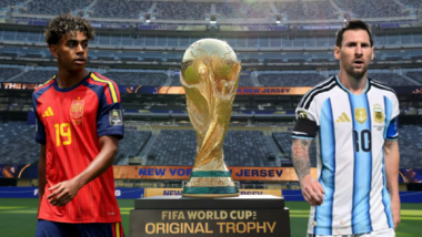 España vs. Argentina por la gran final del Mundial 2026. 